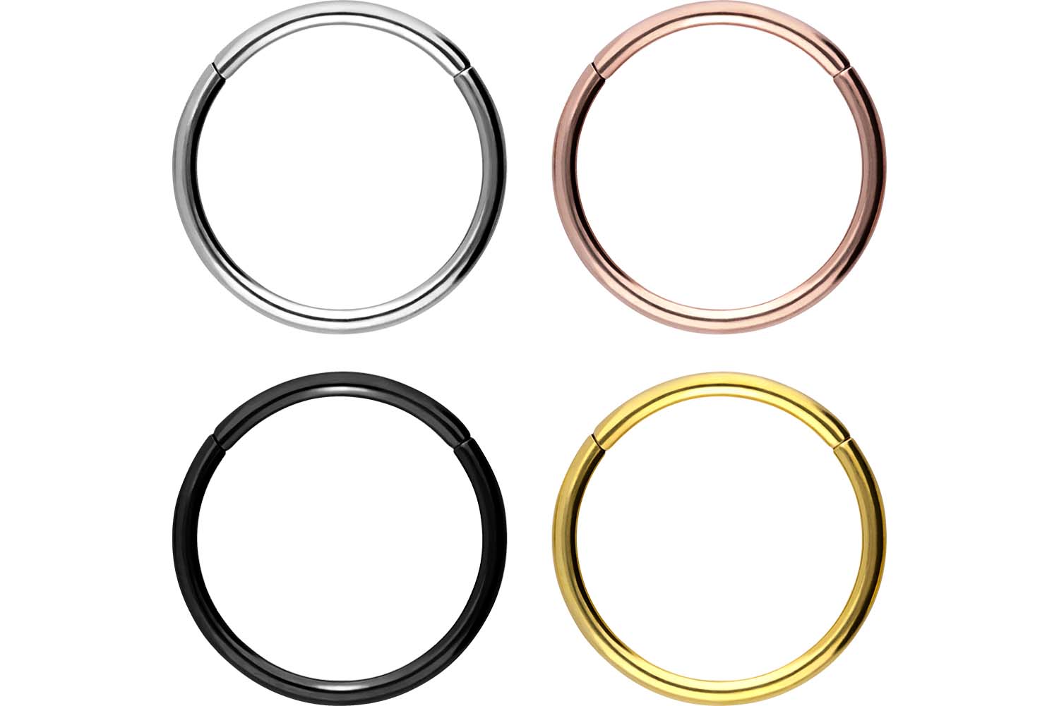 SET Titan Segmentring Clicker Piercing